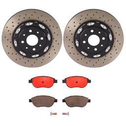 Fiat Brembo Brakes Kit - Pads and Rotors Front (305mm) (Ceramic) - Brembo 4013202KIT